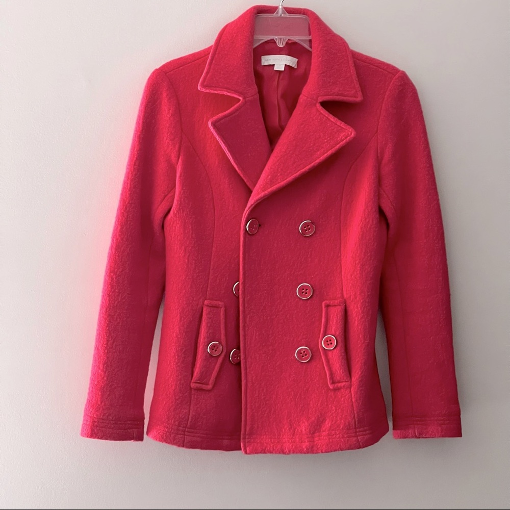 NEW YORK & COMPANY PEACOAT Size XS